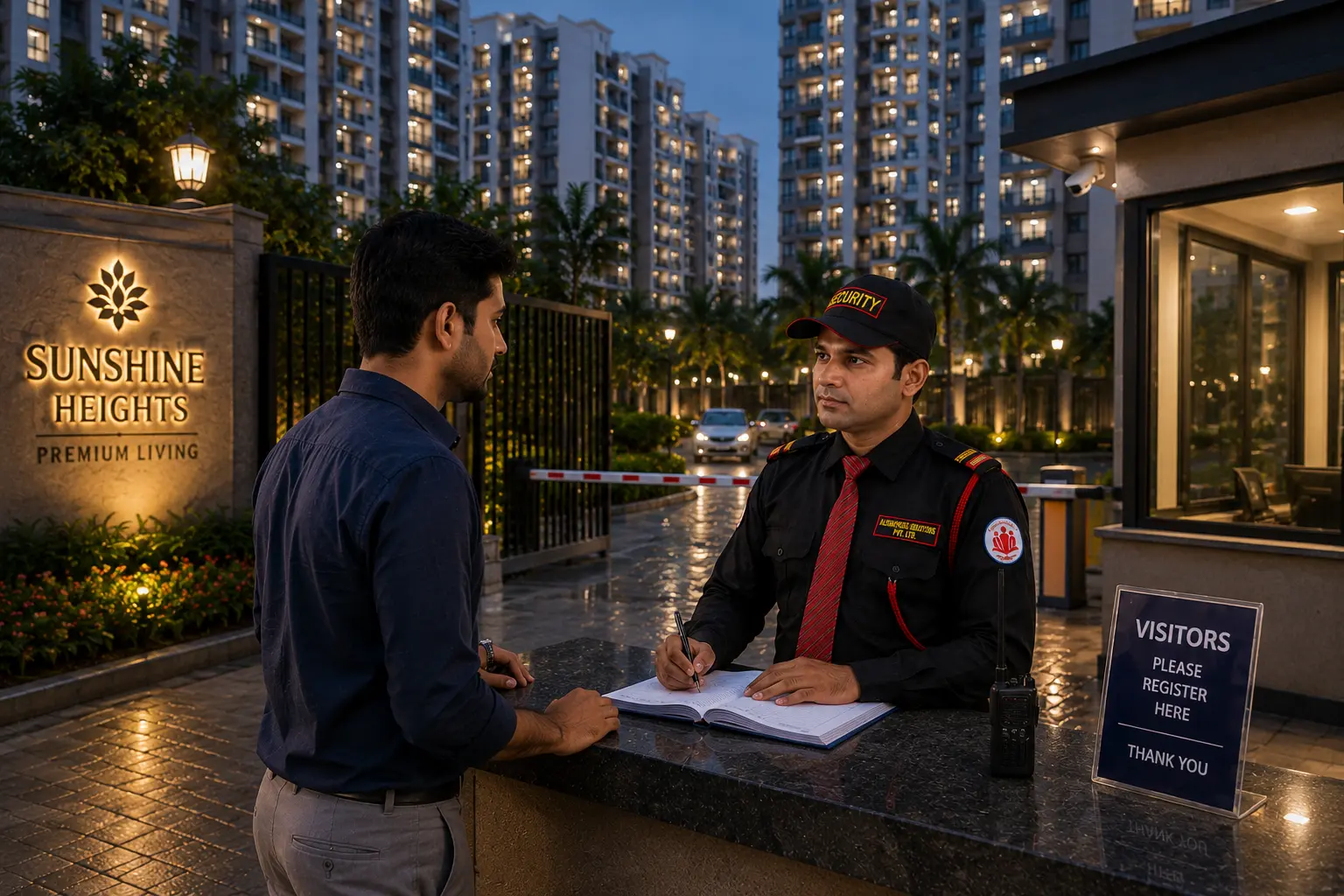 Housing Complex Security Guard